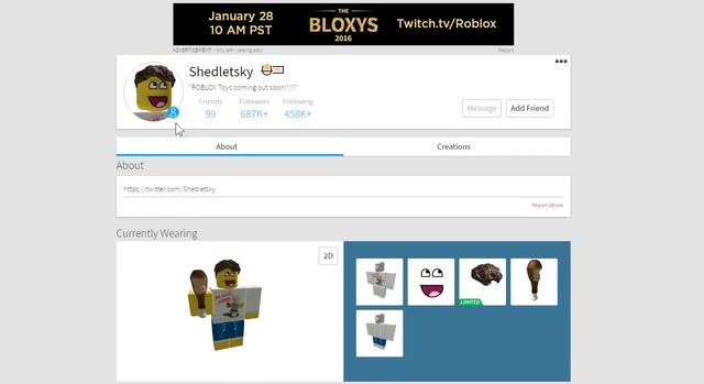 Shedletsky - Roblox