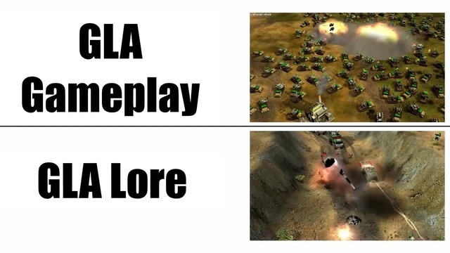 GLA Gameplay VS GLA Lore - Coub - The Biggest Video Meme Platform