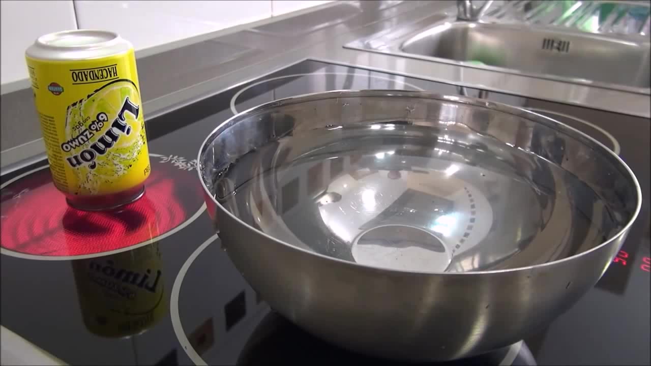 Crushing can experiment How to crush an aluminum can with air