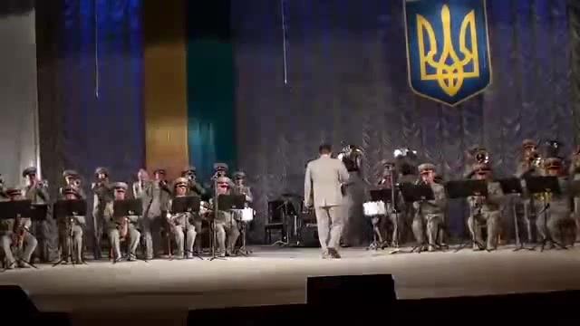 ukrainian military band cruel angel's thesis