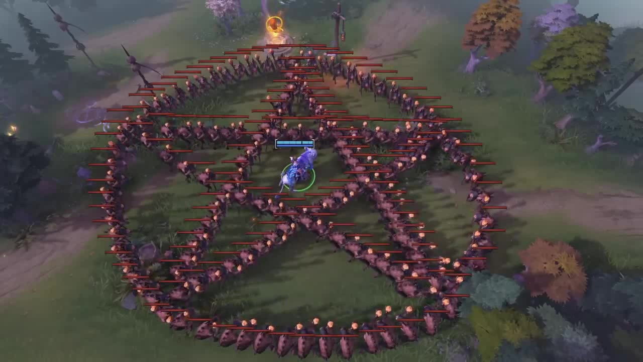 СТАРФОЛЛ ПО 1000 КРИПОВ В DOTA 2 - Coub