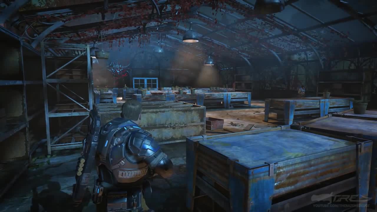 Gears of War 4 Campaign Easter Egg Dominic Santiago's Tomatoes (Gears