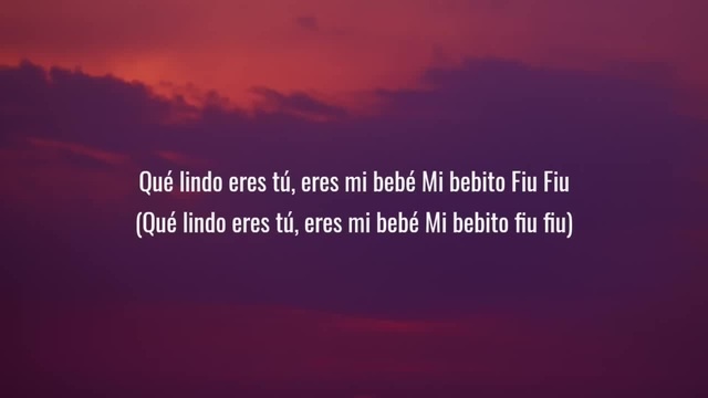 Eres mi bebé, mi bebito fiu fiu (Letra/Lyrics) - Coub - The Biggest ...