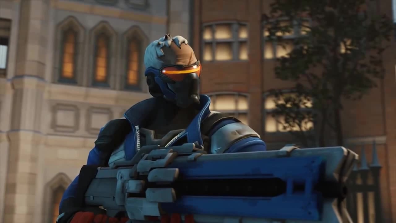 Soldier 76 - Overwatch 3D Animation - Coub