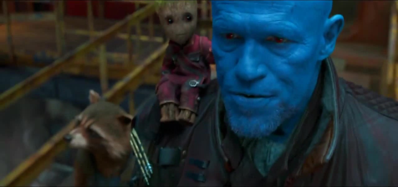 Guardians of the Galaxy Vol. 2 (2017) Yondu & Rocket escape Taserface