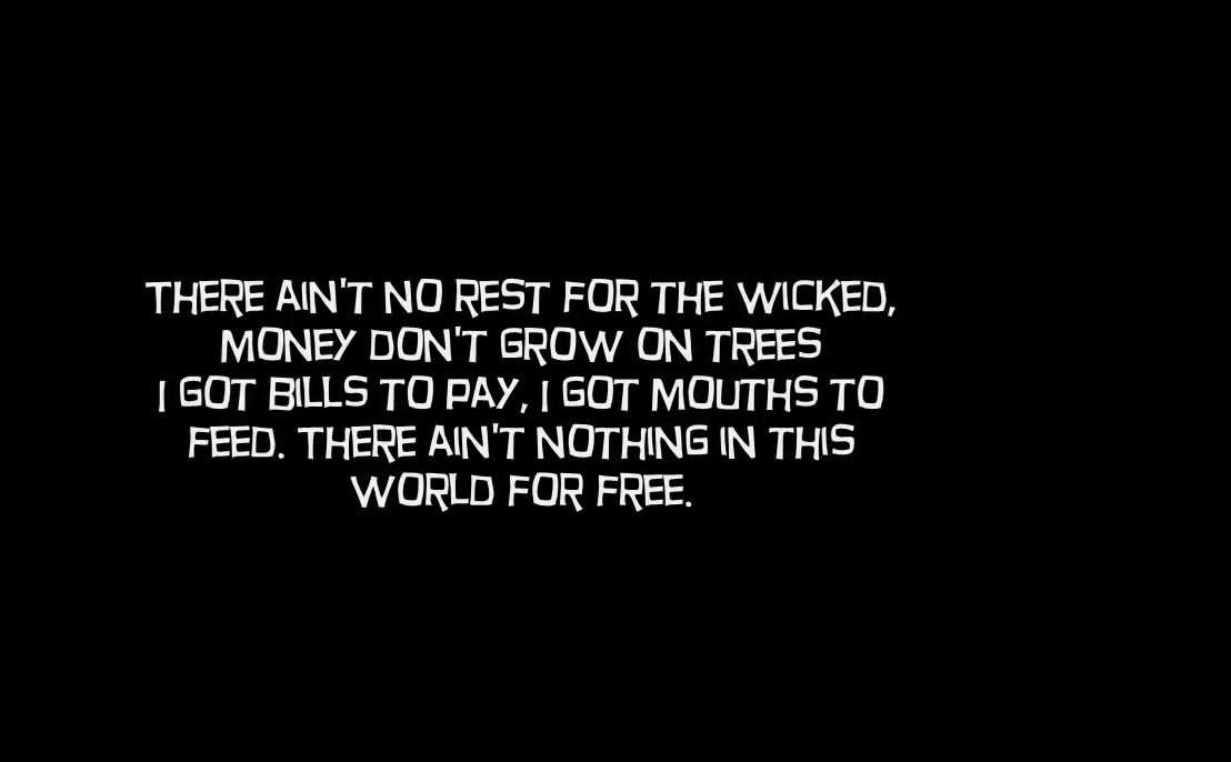 Ain't No Rest For The Wicked by Cage The Elephant Lyrics Coub