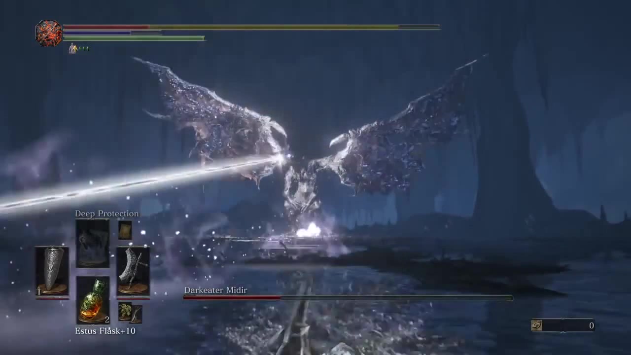 Dark Souls 3 Ringed City: Midir Boss Gif - Coub