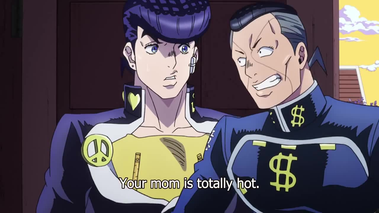 【HD】ジョジョ: Okuyasu Meets Josuke For School - Coub - The Biggest Video ...