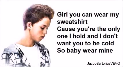 Jacob Sartorius Sweatshirt Lyrics Coub The Biggest Video