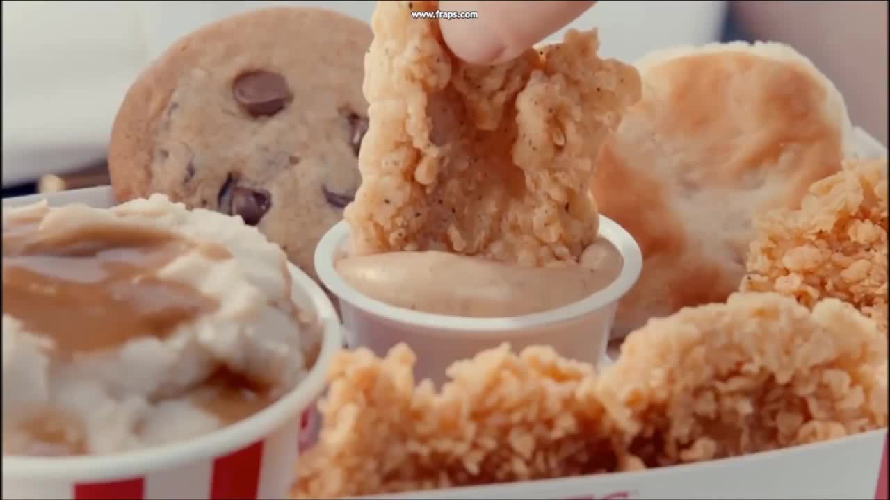 3 chicken tenders, taters and gravy song Coub