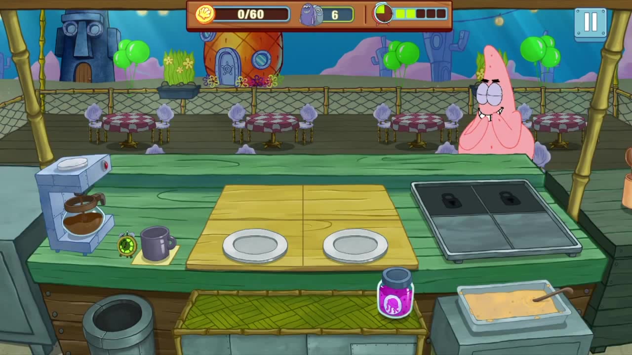 Губка Боб: Кулинарный поединок (SpongeBob Krusty Cook-Off) обзор – Android/iOS  GamePlay HD - Coub - The Biggest Video Meme Platform