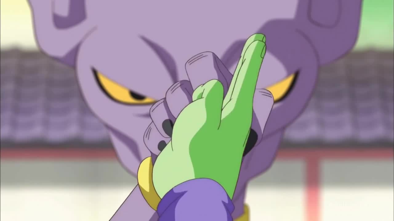 Dragon Ball Super (Dub) Beerus Destroys Zamasu "Hakai" [1080p HD