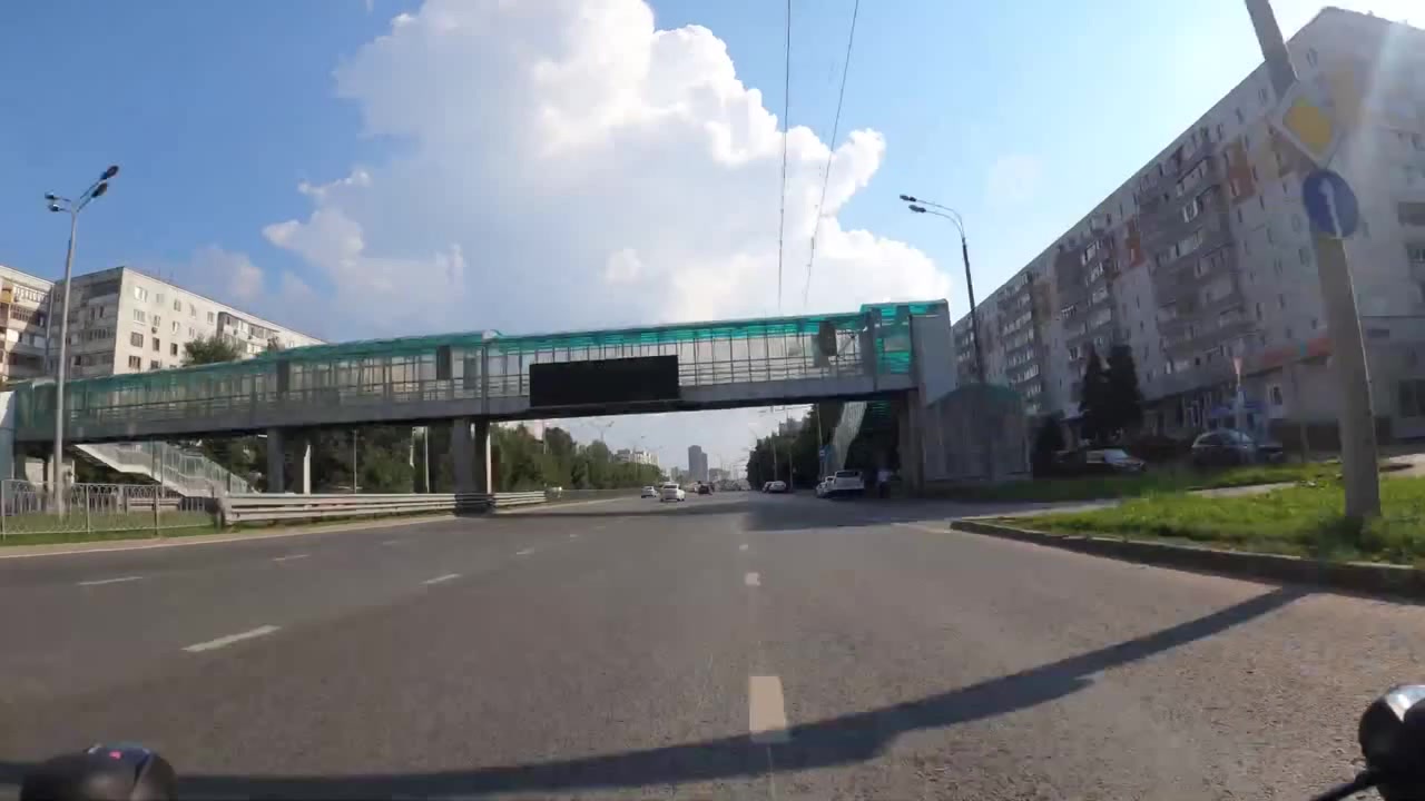 Let's BIKE [FreeRIDE] Первый раз на шоссейном велосипеде, ШОК, порезал ...