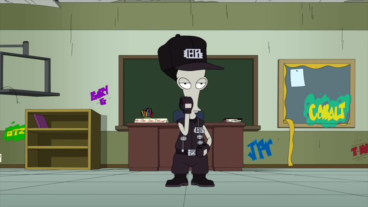 American Dad - roger (Janet Jackson - rhythm nation 1989) - Coub