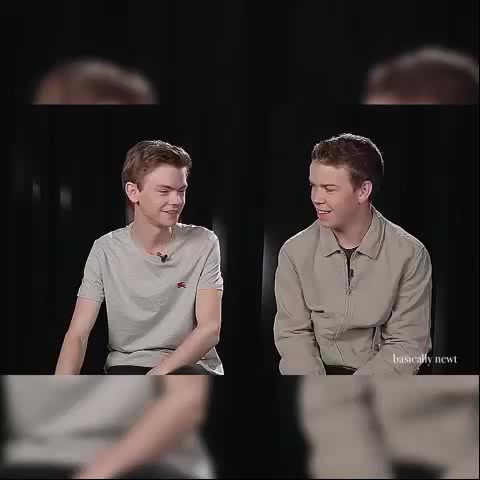 Will Poulter Thomas Sangster I ship them. Coub The