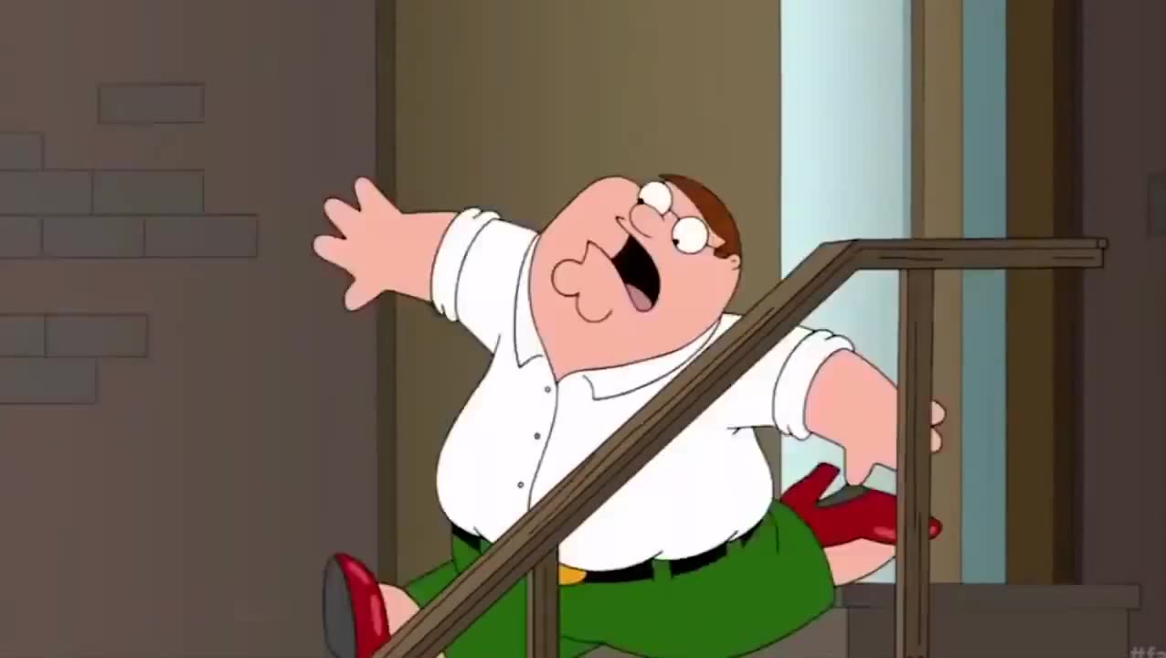 Family Guy - Peter Breaks His Legs - Coub