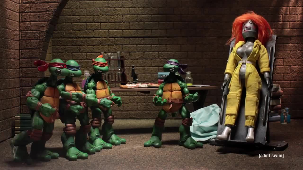 TMNT Sex Talk | Robot Chicken | Adult Swim - Coub