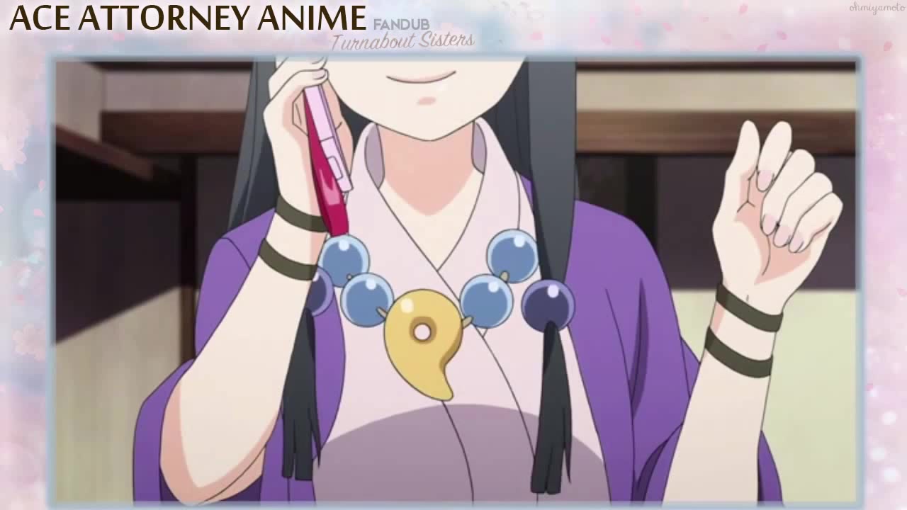 Ace Attorney Anime - Maya & Mia Phone Call English Fandub - Coub - The  Biggest Video Meme Platform