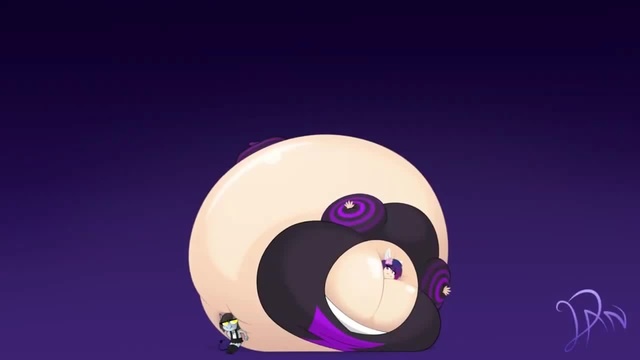 inflation animation blueberry