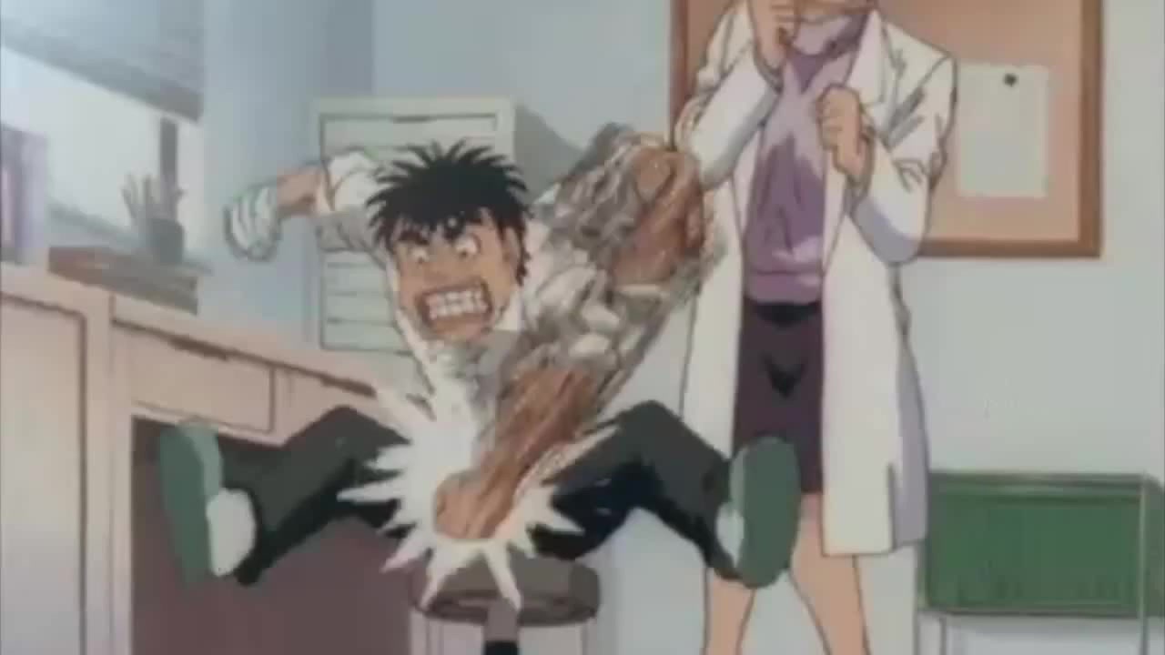 Ippo beating that meat - Coub