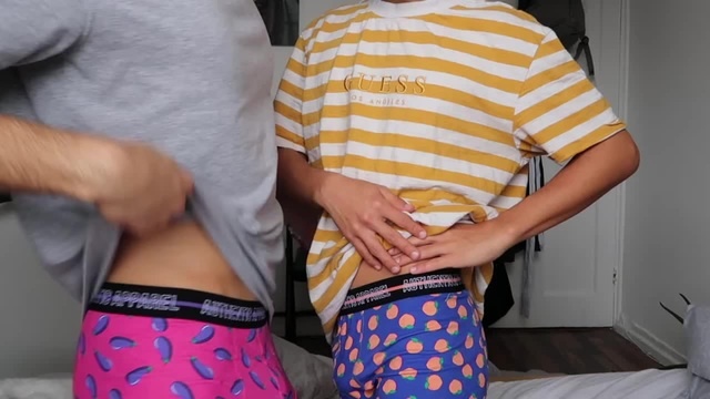 TRYING ON UNDERWEAR WITH MY BOYFRIEND (Cute Gay Couple) - Coub