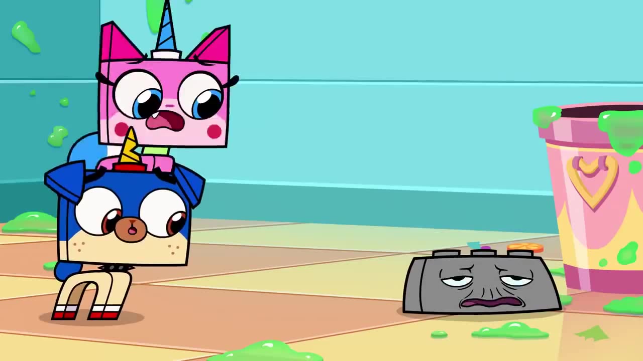 Unikitty | Rick Break and Doing Chores | Cartoon Network - Coub