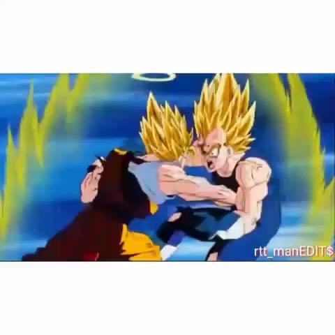 Majin Vegeta vs Dead SSJ2 Goku by @chanampart Follow the artist tagged and  @dragonball_creativeminds for more art. #goku #vegeta #gohan…