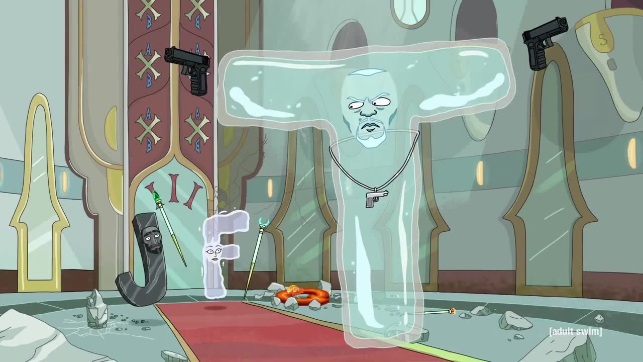 Rick and Morty- Water T - Coub