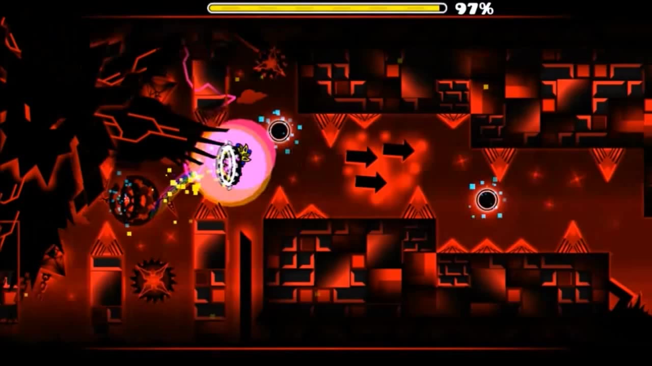 Geometry Dash BloodLust Complete 100% GG - Coub