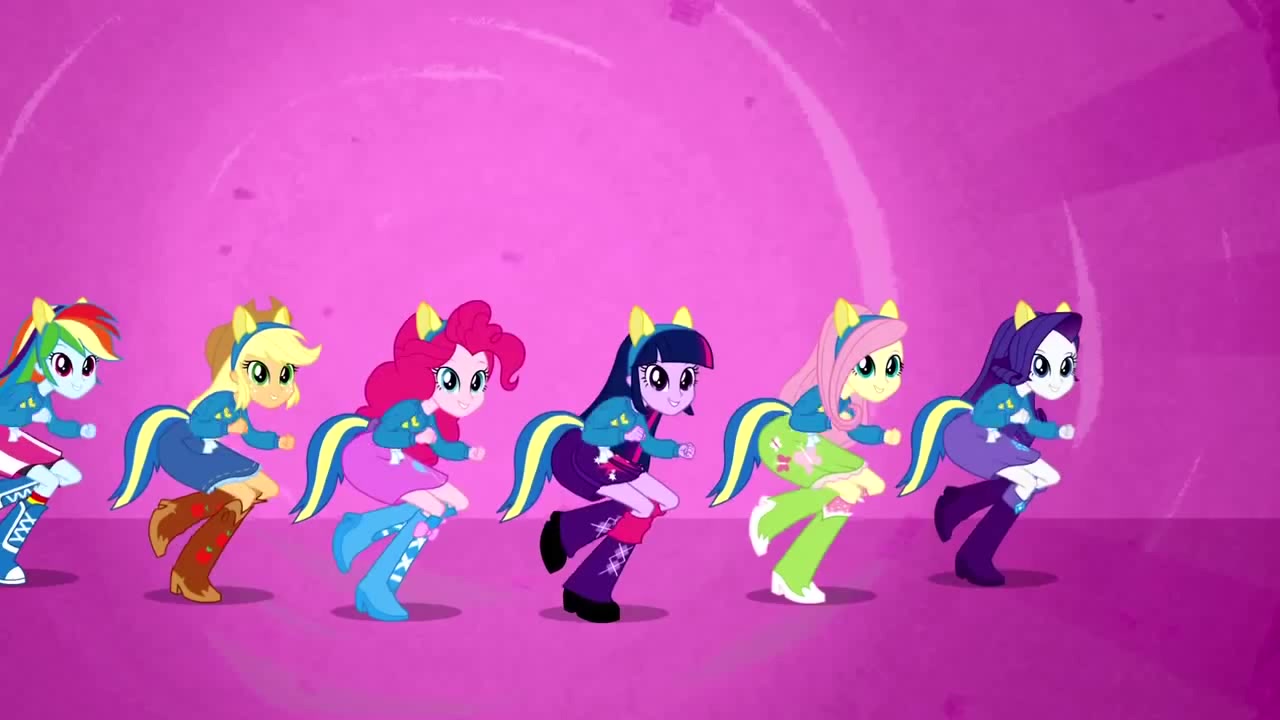 MLP: Equestria Girls Cafeteria Dance: I Found My Baby - The Gap Band (1984)  - Coub - The Biggest Video Meme Platform
