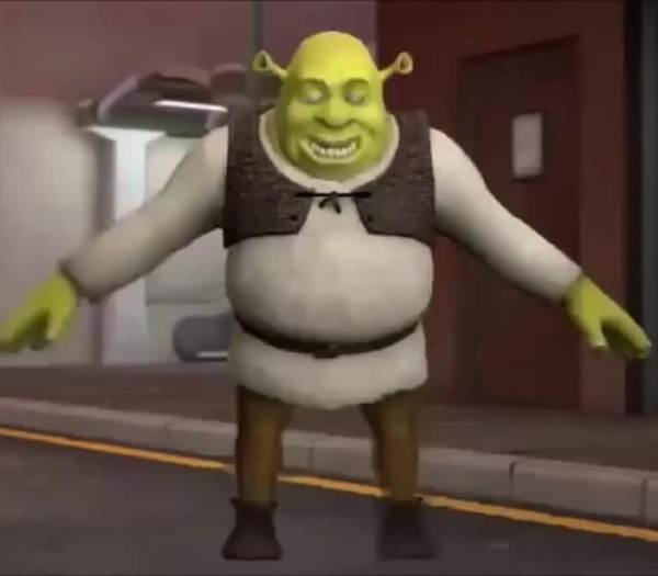 SHREK COM SEUS AMIGOS DANÇANDO #shorts #memes #fyp #fy #shrek #viral  #videos #meme #memesvideos #top 