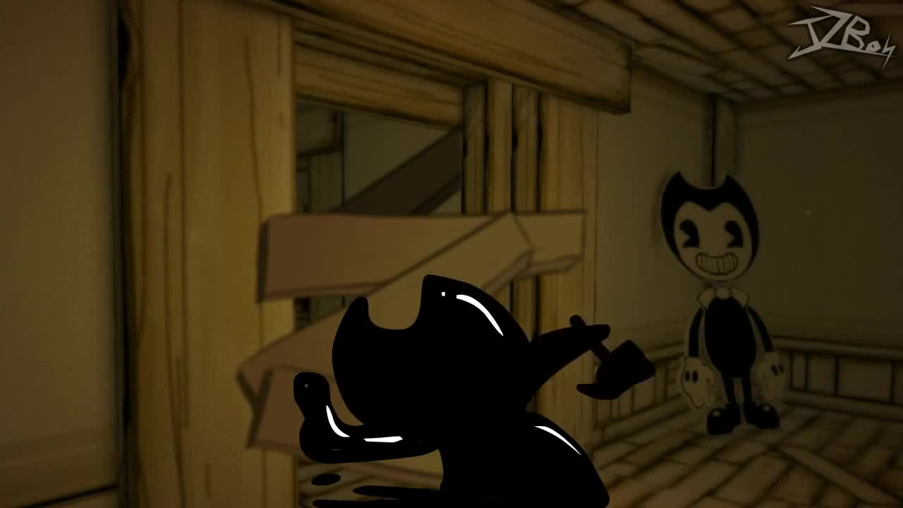 Stickman Vs Bendy and the Ink Machine, Chapter 1 in a nutshell | Animation  - Coub