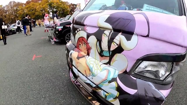 Saw this yesterday driving in Japan . You can never have enough anime  stickers on you car ! : r/WTF