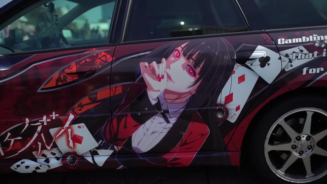 Itasha van