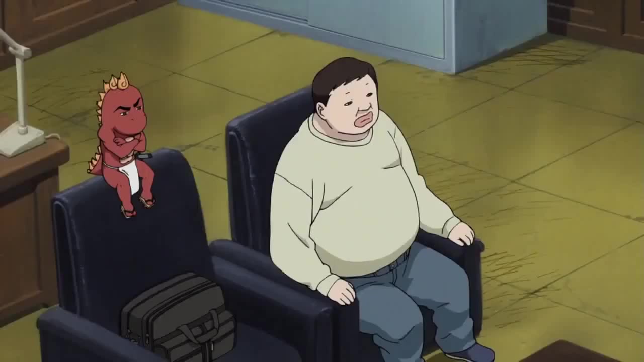 Жирный аниме мужик