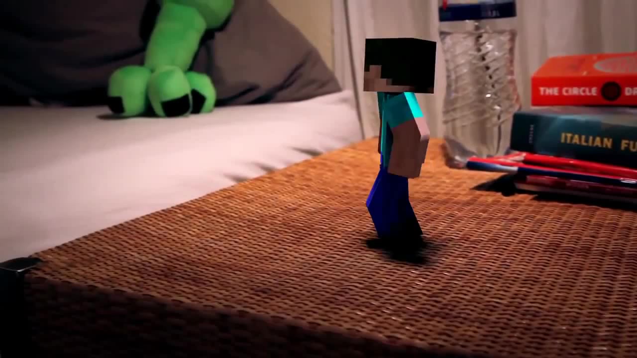 MINECRAFT CREEPER IN REAL LIFE! Minecraft vs Real Life animation