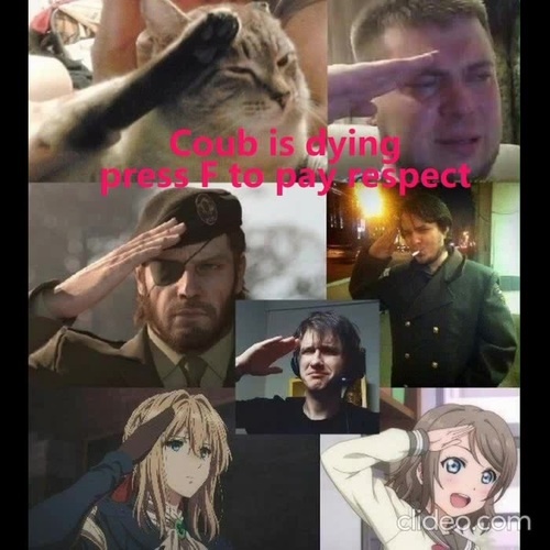 Спасибо COUB / Thanks COUB / Press F to pay respect - Coub - The