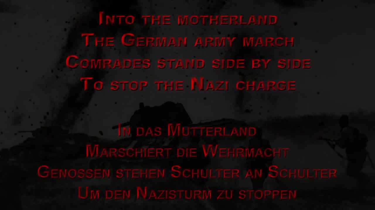 Sabaton - Panzerkampf (Lyrics English & Deutsch) - Coub