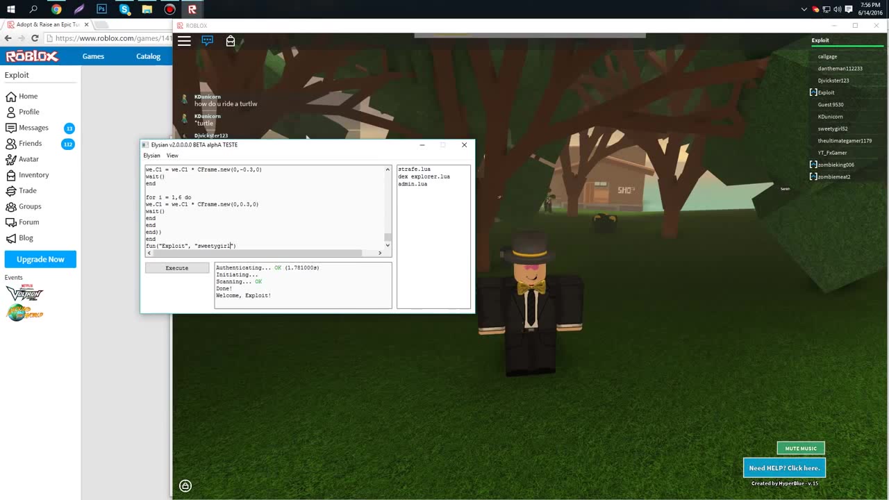 Roblox Rape/Sex Script (Part 2/2016 WORKING) (18+) - Coub