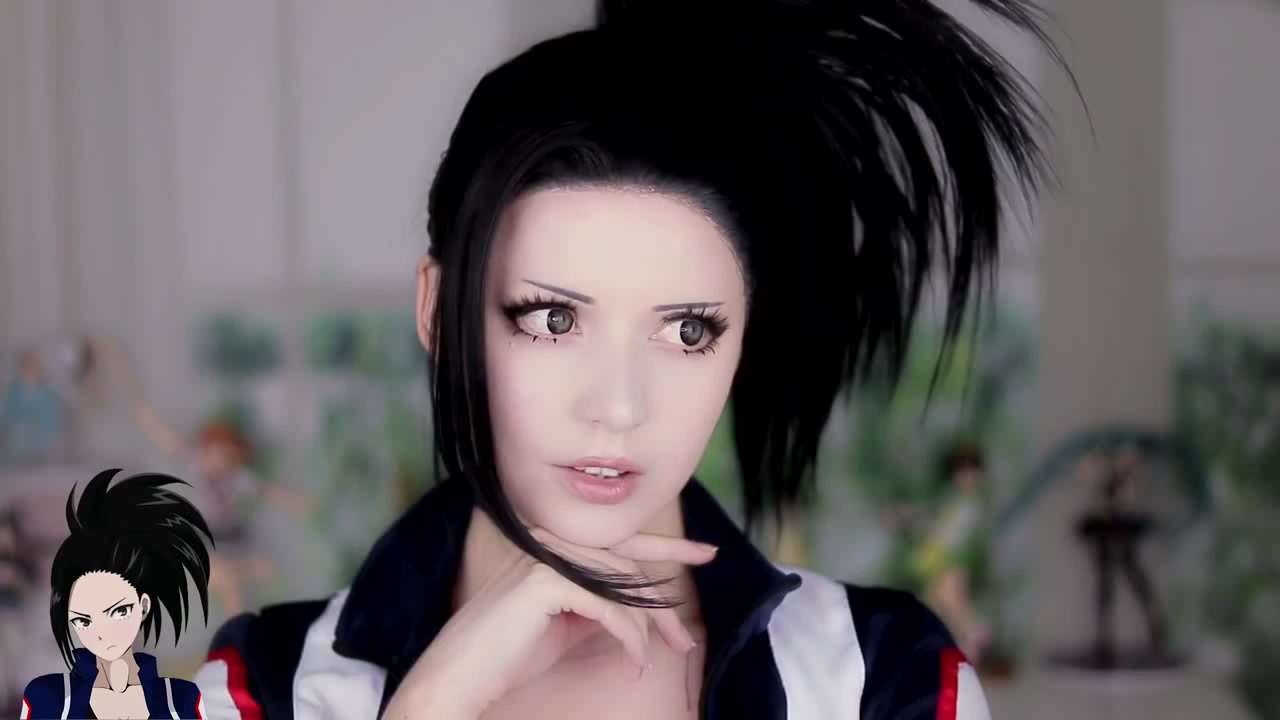 ☆ Momo Yaoyorozu Cosplay Makeup Tutorial My Hero Academia 僕のヒーローアカデミア  コスプレメイク ☆ - Coub