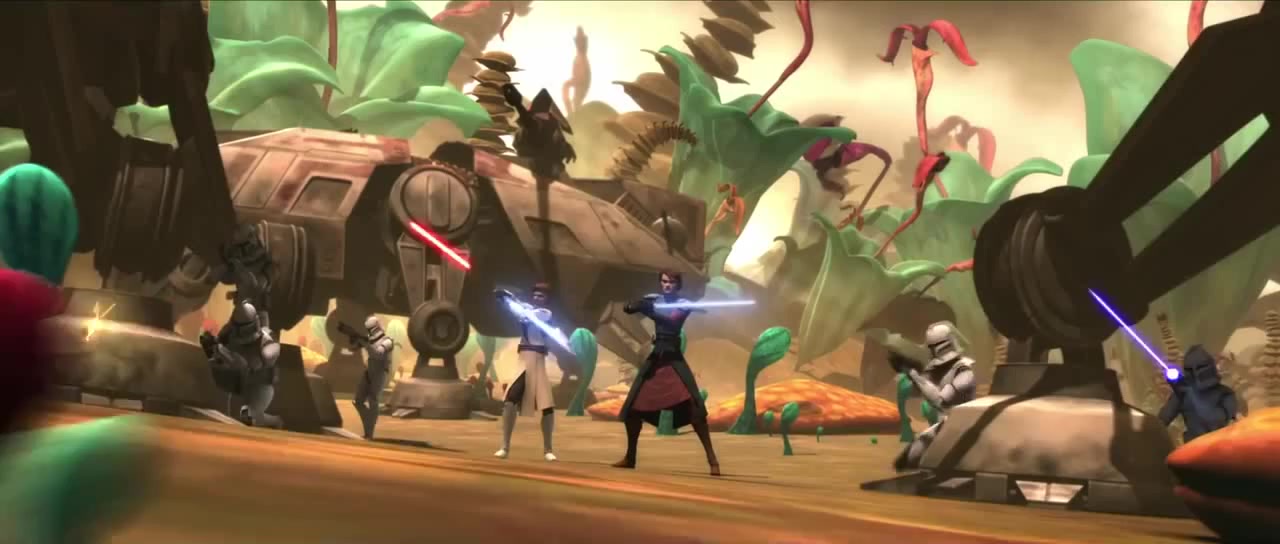 Star Wars The Clone Wars First Battle of Felucia 1080p Coub