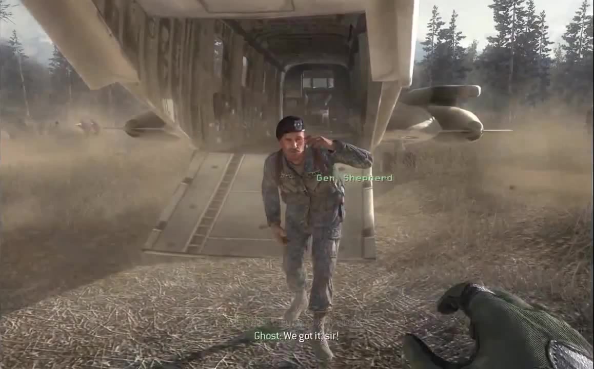 Modern Warfare 2: Roach & Ghost Death Scene 1080p HD 