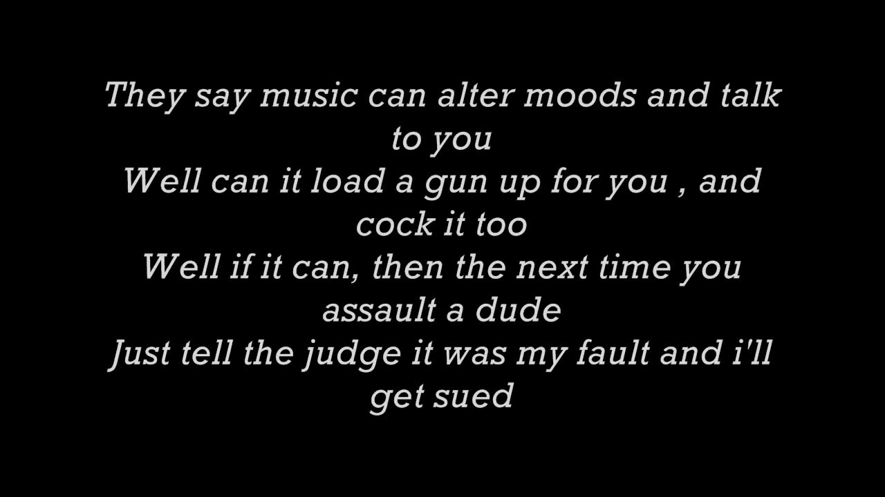 Eminem – Sing for the Moment Lyrics