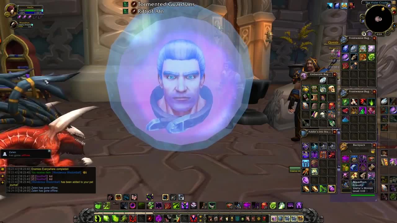 Wonderous Wisdomball - Khadgar - Coub