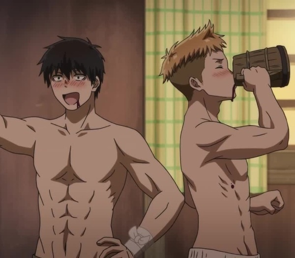 Fire Force - Shirtless Anime Boys