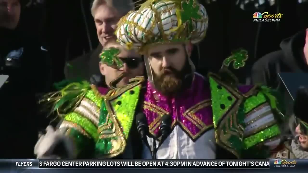 JASON KELCE FULL UNEDITED SPEECH - PHILADELPHIA EAGLES SUPER BOWL PARADE  [2.8.18] 