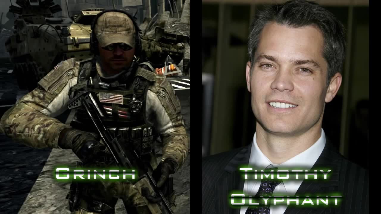 MW3 voice actors – full Modern Warfare 3 cast
