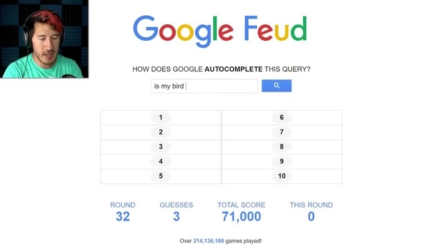 Видео GOOGLE FEUD