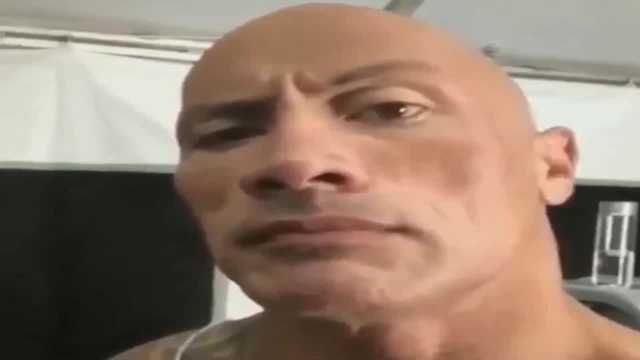 The Rock Eyebrow Raise Face Meme