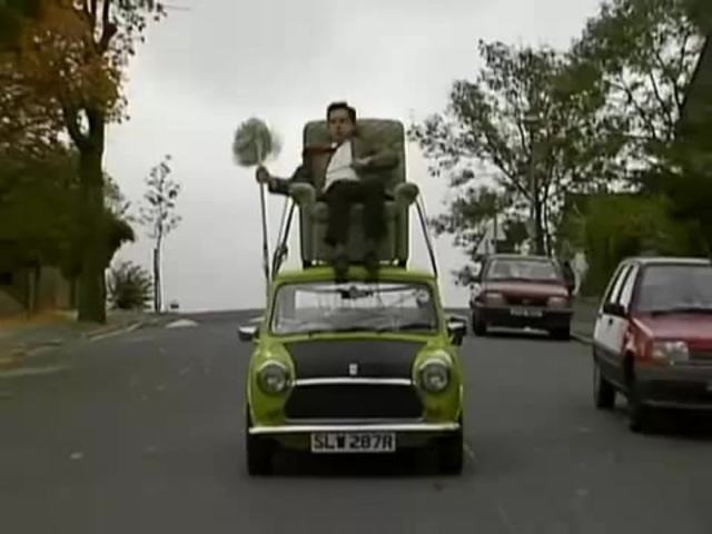 mr bean chair on car episode